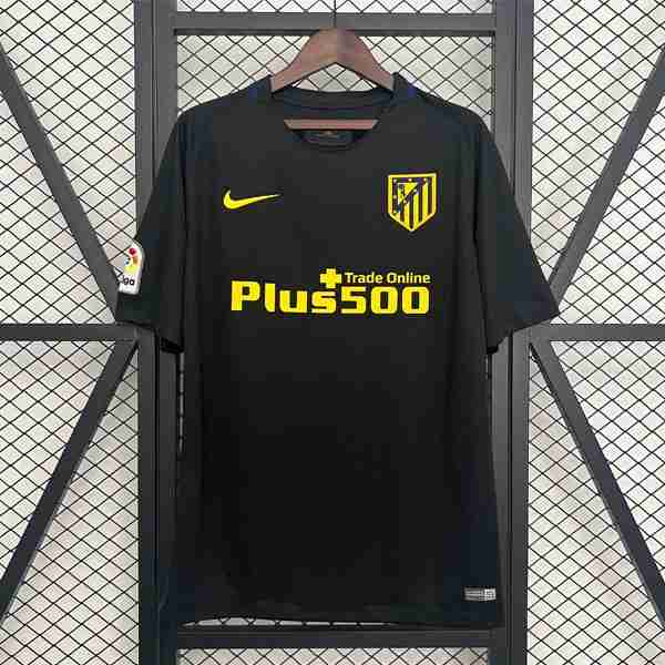 Tailandia Camiseta Atletico Madrid 2ª Retro 2016-2017 Tailandia Camiseta Segunda Atlético De Madrid Retro 2016 2017