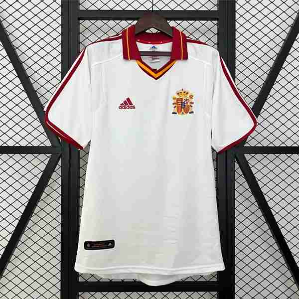 Tailandia Camiseta España 2ª Retro 2000 Tailandia Camiseta Segunda España Retro 2000