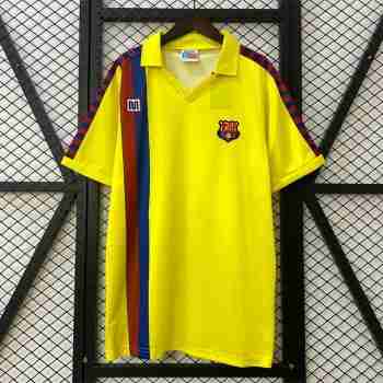 Tailandia Camiseta Segunda FC Barcelona Retro 1982 1984