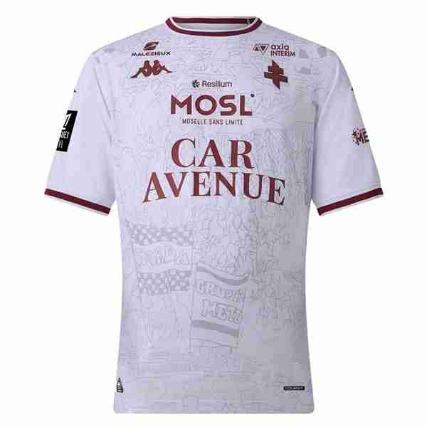 Tailandia Camiseta FC Metz 2ª 2025-2026 Tailandia Camiseta Segunda FC Metz 2025 2026