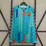Tailandia Camiseta Segunda Manga Larga FC Barcelona Retro 1996 1997