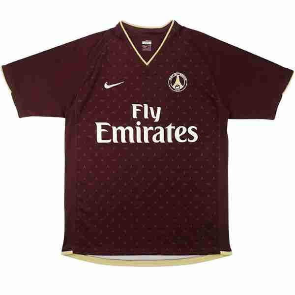 Tailandia Camiseta Paris Saint Germain 2ª Retro 2006 2007 Marron Tailandia Camiseta Segunda Paris Saint Germain Retro 2006 2007 Marron