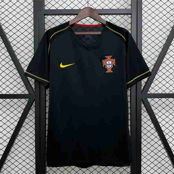 Tailandia Camiseta Portugal 2ª Retro 2006 Tailandia Camiseta Segunda Portugal Retro 2006