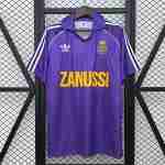 Tailandia Camiseta Segunda Real Madrid Retro 1984 1985