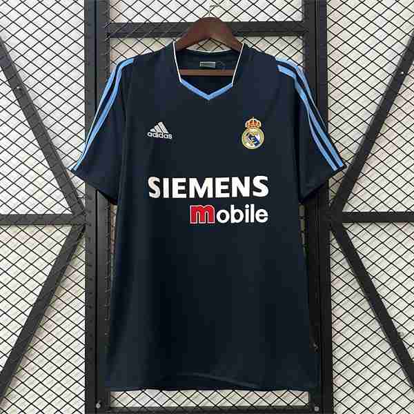 Tailandia Camiseta Real Madrid 2ª Retro 2003-2004 Tailandia Camiseta Segunda Real Madrid Retro 2003 2004