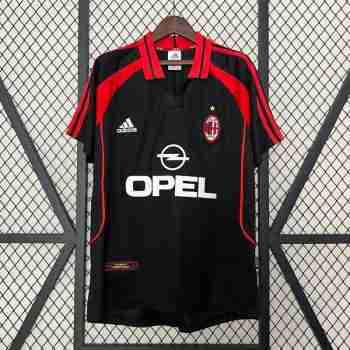 Tailandia Camiseta Tercera AC Milan Retro 2000 2001