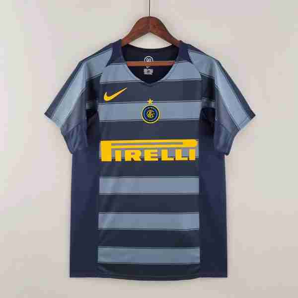 Tailandia Camiseta Inter Milan 1ª Retro 2004-2005 Tailandia Camiseta Tercera Inter Milan Retro 2004 2005