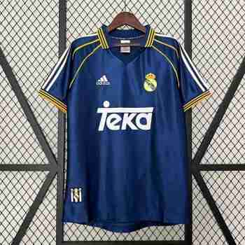 Tailandia Camiseta Tercera Real Madrid Retro 1998 2000