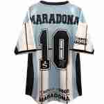 Camiseta Argentina NO.10 Maradona 1ª Retro 2001 Azul
