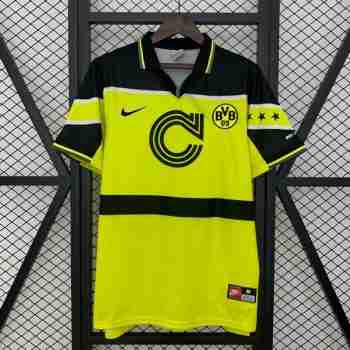 Thailandia Camiseta Primera Borussia Dortmund Retro 1996 1997