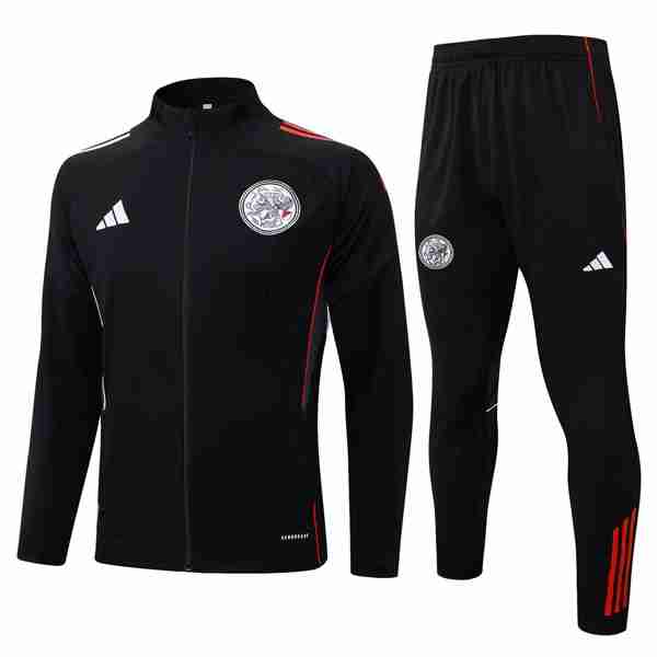 Chandal Ajax 2025-2026 Negro 5 Chandal Ajax De Ámsterdam 2025 2026 Negro