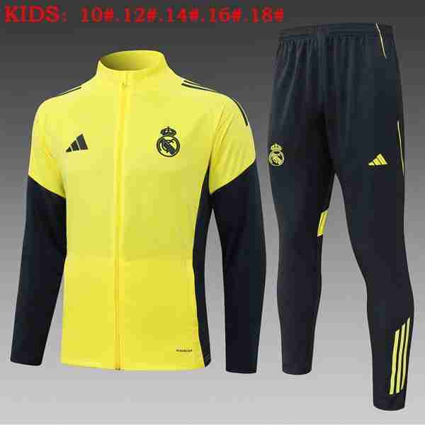 Ninos Chandal Real Madrid 2025-2026 Amarillo 5 Chandal Niños Real Madrid 2025 2026 Amarillo