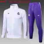 Chandal Niños Real Madrid 2025 2026 Blanco Purpura