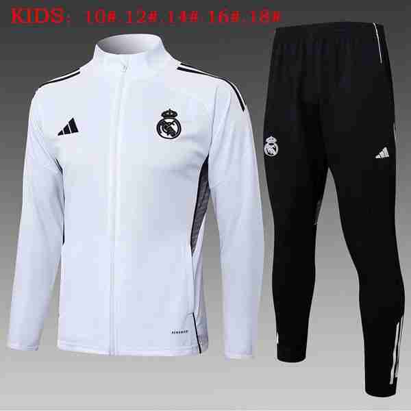Ninos Chandal Real Madrid 2025-2026 Blanco 6 Chandal Niños Real Madrid 2025 26 Blanco
