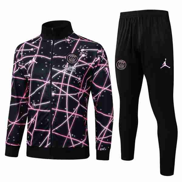 Chandal PSG 2025-2026 Negro Rosa 2 Chandal Paris Saint Germain 2025 2026 Negro Rosa