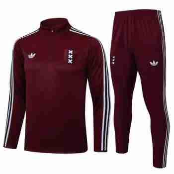 Sudadera Entrenamiento Ajax De Ámsterdam 2025 2026 Rojo