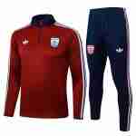 Sudadera Entrenamiento Arsenal 2025 2026 Rojo Azul