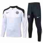 Sudadera Entrenamiento Chelsea 2025 2026 Blanco