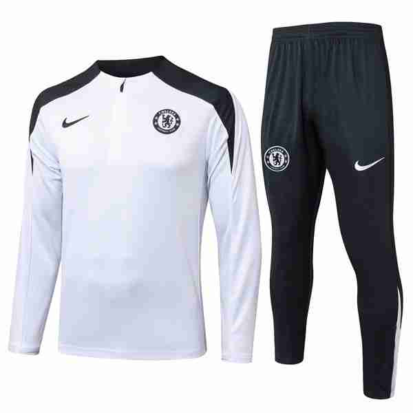 Sudadera De Training Chelsea 2025-2026 Blanco 5 Sudadera Entrenamiento Chelsea 2025 2026 Blanco