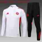 Sudadera Entrenamiento Niños Bayern Munich 2025 26 Blanco