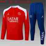 Sudadera Entrenamiento Niños Paris Saint Germain 2025 2026 Rojo