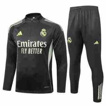 Sudadera Entrenamiento Real Madrid 2025 2026 Gris Verde