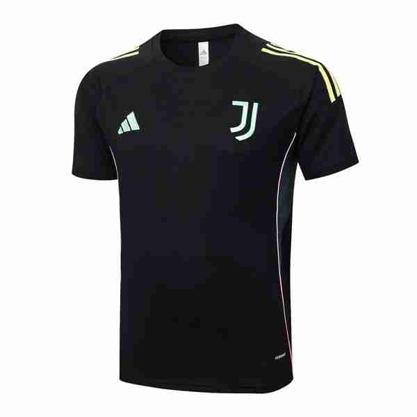 Camiseta Entrenamiento Juventus 2025-2026 Negro 3 Tailandia Camiseta Entrenamiento Juventus 2025 2026 Negro