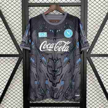 Tailandia Camiseta Entrenamiento Napoli 2025 26 Gris
