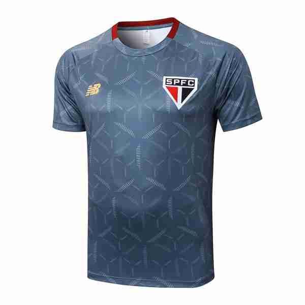 Camiseta Entrenamiento Sao Paulo 2025-2026 Gris 3 Tailandia Camiseta Entrenamiento Sao Paulo 2025 2026 Gris
