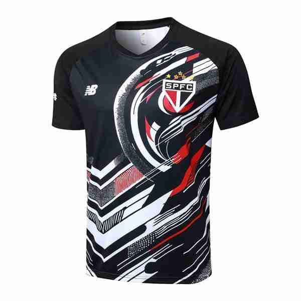 Camiseta Entrenamiento Sao Paulo 2025-2026 Negro 5 Tailandia Camiseta Entrenamiento Sao Paulo 2025 2026 Negro