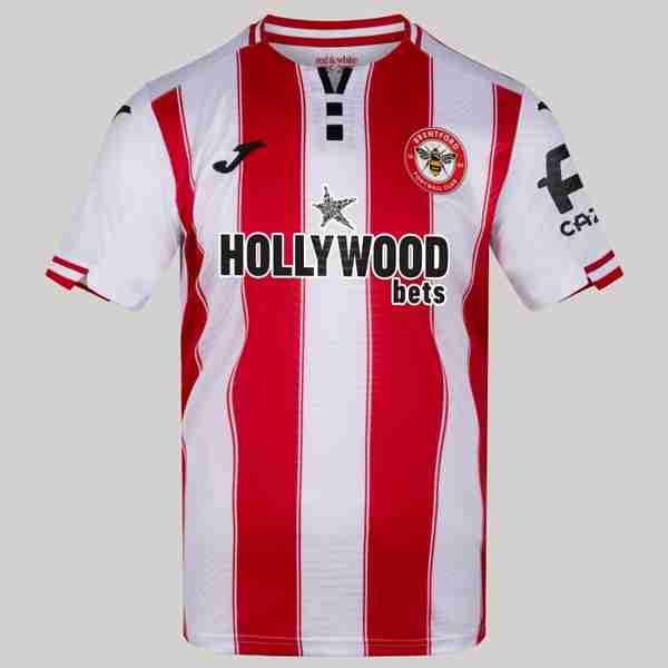 Tailandia Camiseta Brentford FC 1ª 2025-2026 Tailandia Camiseta Primera Brentford FC 2025 2026