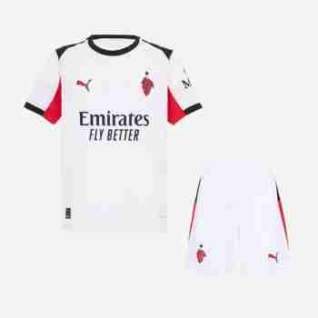 Camiseta AC Milan Conjunto Niño Segunda 2025 2026