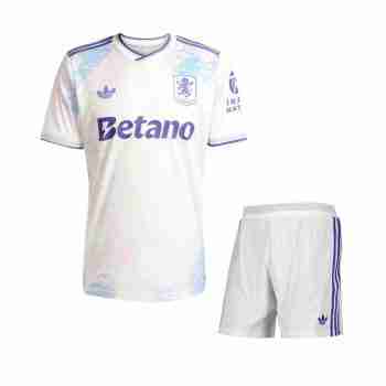 Camiseta Aston Villa Conjunto Niño Tercera 2025 2026