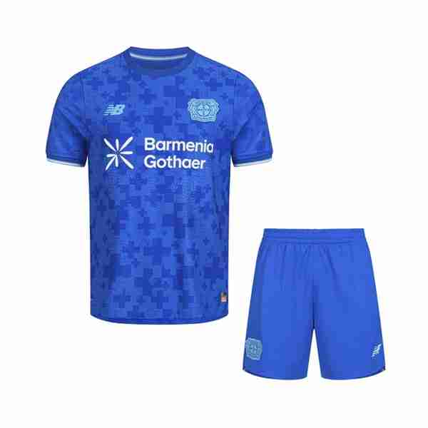 Camiseta Bayer 04 Leverkusen 3ª Niño 2025-2026 Camiseta Bayer Leverkusen Conjunto Niños Tercera 2025 2026