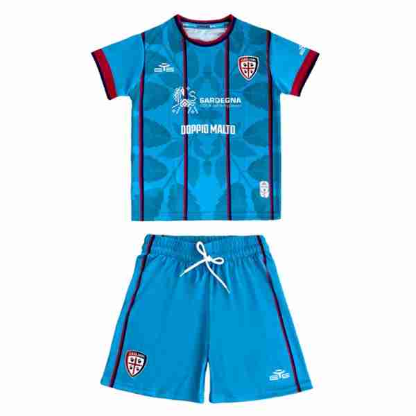 Camiseta Cagliari Calcio 3ª Niño 2025-2026 Camiseta Cagliari Calcio Conjunto Niño Tercera 2025 2026