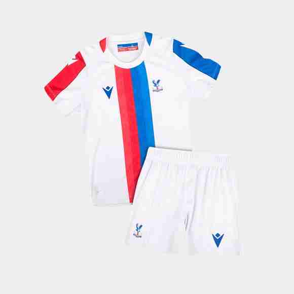 Camiseta Crystal Palace 2ª Niño 2025-2026 Blanco Camiseta Crystal Palace Conjunto Niño Segunda 2025 2026 Blanco