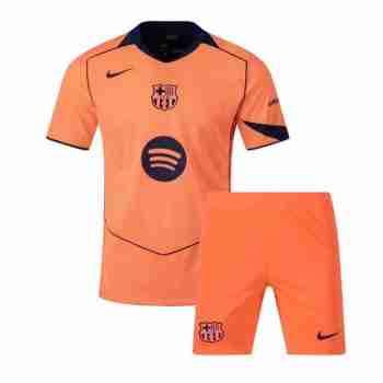 Camiseta FC Barcelona Conjunto Niño Tercera 2025 2026