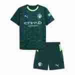 Camiseta Manchester City Conjunto Niño Cuarta 2025 2026