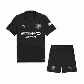 Camiseta Manchester City Conjunto Niño Segunda 2025 2026