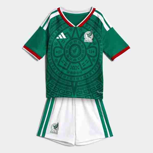 Camiseta México 1ª Niño 2026 Camiseta México Conjunto Niño Primera 2025 2026