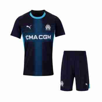 Camiseta Olympique Marsella Conjunto Niño Segunda 2025 2026