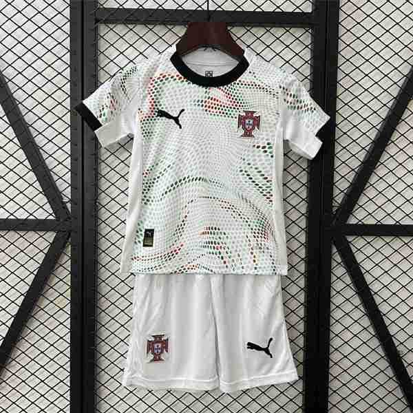 Camiseta Portugal 2ª Niño 2025 Camiseta Portugal Conjunto Niño Segunda 2025 2026