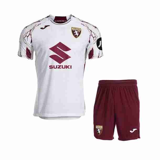 Camiseta Torino FC 2ª Niño 2025-2026 Camiseta Torino FC Conjunto Niño Segunda 2025 2026