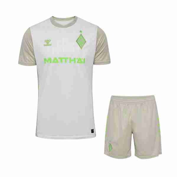 Camiseta Werder Bremen 2ª Niño 2025-2026 Camiseta Werder Bremen Conjunto Niño Segunda 2025 2026