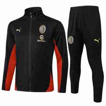 Chandal AC Milan 2025 2026 Negro Rojo