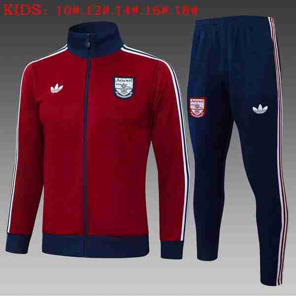 Ninos Chandal Arsenal 2025-2026 Rojo 6 Chandal Niños Arsenal 2025 2026 Rojo Azul