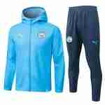 Conjunto Rompevientos Manchester City 2025 2026 Azul