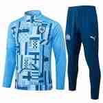 Sudadera Entrenamiento Olympique Marsella 2025 2026 Azul