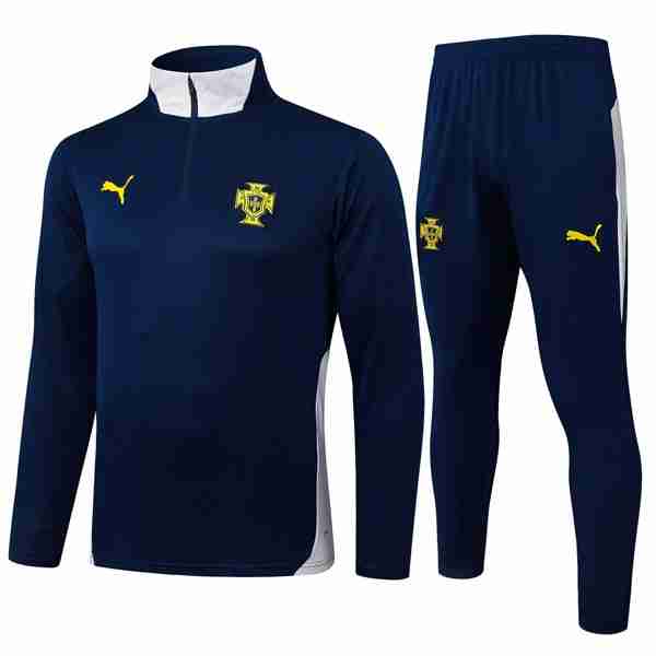 Sudadera De Training Portugal 2025-2026 Azul 5 Sudadera De Entrenamiento Portugal 2025 2026 Azul