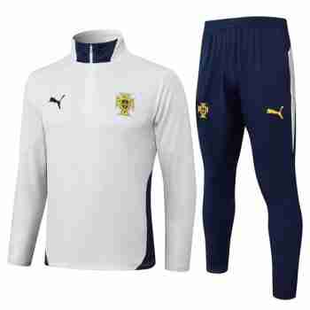 Sudadera De Entrenamiento Portugal 2025 2026 Blanco